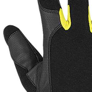 Gants de mécanicien en cuir de vachette grainé anti-rides, gants de conducteur, fonctions anti-coupure et anti-impact, gants de mécanicien - Product Image 2