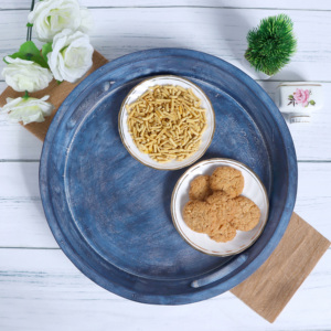 Small Wood Tray Decorative Bowl for Centerpieces Fruit <b>Vegetables</b> Fall Bowl Sugar <b>Pot</b> Handmade Wood Crafts for Home Decor - Product Image 1