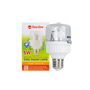 Luz LED impermeable para cultivo de 5 W IP65 con espectro especial para certificados CE de larga vida útil de fruta de dragón - Product Image 1