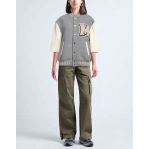 Parches de chenilla de poliéster de calidad personalizada, chaqueta con letras, logotipo bordado, chaquetas con letras de baloncesto para hombres y mujeres - Product Image 3