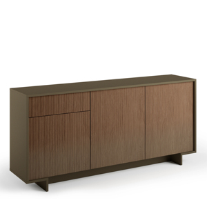Terraneo Modern Particle Board <b>Sideboard</b> for Living Room 3-Door and 1-Drawer Storage Unit Spacious Made in Italy - Product Image 1