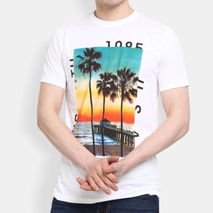 Impression personnalisée T-shirts Hommes Demi Manches Confortable Vêtements Décontractés Sérigraphie Disponible Parfait Pour La Marque Événements Promotions - Product Image 2