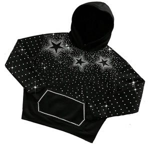 Sweat à capuche oversize vintage streetwear pour homme, personnalisable OEM, différents styles, vente en gros, avec pierres brillantes et strass, effet délavé à l'acide - Product Image 1