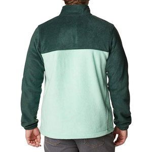 Sweat-shirt à demi-zip coupe-vent pour homme, automne-hiver, surdimensionné, logo personnalisé, sweat-shirt en polaire uni, streetwear chaud - Product Image 2