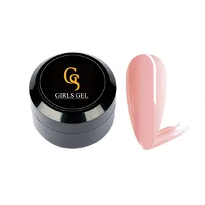 GS Girlsgel Private Label OEM Jelly Hard Gel Chinese Factory nail supplier Soak Off Led Nails Polish Colour Gel Nail UV Polish G