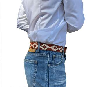 2025 calidad superior Venta caliente personalizado al por mayor ecuestre montar a caballo hombres cinturón de cuero de alta calidad - Product Image 2