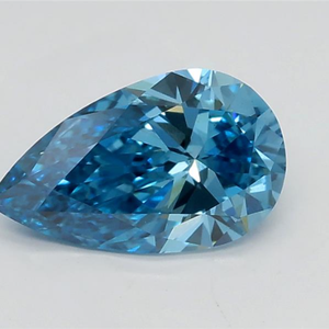 Diamante azul elegante de corte Pera de 1 quilate, Diamante pulido certificado IGI, Diamantes Sueltos para la fabricación de joyas del fabricante - Product Image 3