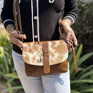 Luxury High Quality Hair on Hide Fur Leather Handbag Crossbody Sling <b>Bag</b> Stylish Hot Selling Shoulder Sling <b>Bag</b> for <b>Women</b> - Product Image 1