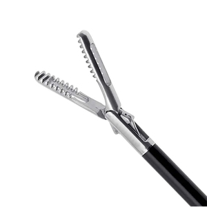 Pinces de préhension universelles 5 mm x 47 cm, instrument chirurgical manuel en acier inoxydable pour la chéloïdectomie mini-invasive - Product Image 3