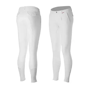 Custom Logo Printed Nylon Breeches Silicone <b>Knee</b> <b>Patch</b> Professional Protection Sports Gear for Horse Riding Running Shin Guard - Product Image 1