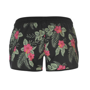 Short de compression pour femmes de High Street conçu sur mesure 100% coton imprimé motif floral coupe ample - Product Image 4