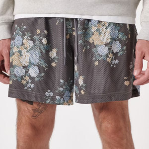 Shorts en mesh personnalisables avec logo – Décontractés, sportifs, pour le basketball, unisexes, respirants, pour la gym, la course à pied, pour femmes - Product Image 6