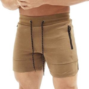 Pantalones Cortos Deportivos Unisex 2025, 100% Algodón Grueso, Diseño Sólido, Impresión por Sublimación, Estilo Vintage, Secado Rápido, Venta al Por Mayor - Product Image 1