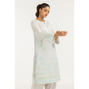 Último vestido formal de mujer personalizado de moda para la venta traje formal de Shalwar Kameez estilo indio de Pakistán en MOQ bajo - Product Image 2