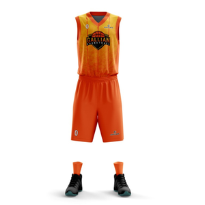 Men's Premium Quality Reversible Sports Basketball Uniform Customized Printed Jerseys with <b>Shorts</b> Wholesale OEM Supplier - Product Image 2