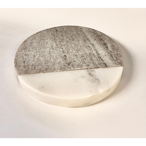 Dessous de verre gravé en marbre et bois d'acacia Taille personnalisée Dessous de verre en marbre de luxe Décoration de mariage populaire Réutilisable - Product Image 6