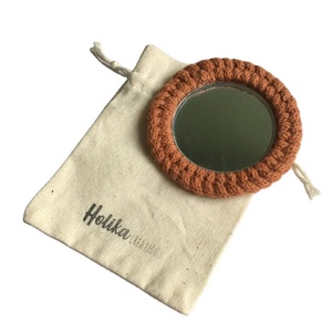 Miroir en macramé tendance, miroir de salle de bain, fabricant fournissant des miroirs en jute faits à la main de 2 mm et 6 mm, cadeaux de luxe pour la décoration de mariage - Product Image 1