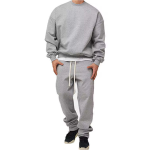 Custom <b>Pullover</b> SweatSuits for <b>Men</b> Customized Workout Sports Jogging TrackSuits Blank Jogging Suits - Product Image 4