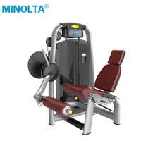 Machine de presse à jambes professionnelle à tube ovale pour entraînement de force, usage commercial et domestique, meilleur équipement de fitness, extension de jambes assise