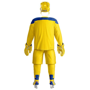 Uniforme de hockey sobre hielo de fabricación personalizada de talla grande, uniforme de Jersey de hockey de estilo único transpirable personalizado de Pakistán - Product Image 5