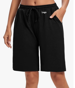 <b>Women's</b> Quick-Dry Polyester <b>Swim</b> Trunks Casual Bermuda <b>Shorts</b> With Pull on Closure Athletic Lounge Yoga <b>Shorts</b> With Pockets - Product Image 1