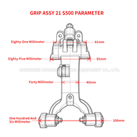 Ensemble de préhension d'outils Brother S500-21 (21S500) pour perceuse CNC Brother S500 21T ATC Magazine, pièces de rechange