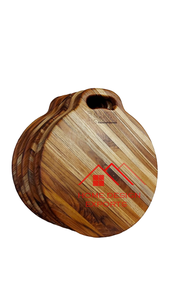 Support à pizza en bois de manguier pour servir des pizzas décoratives dans les restaurants et les hôtels - Product Image 2