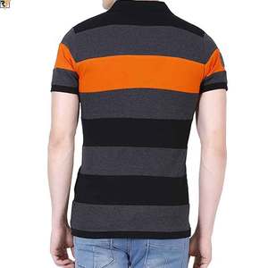 Polo tricoté survêtements séchage rapide haute qualité personnalisé hommes Polo pour Sport 100% coton hommes chemises de golf brodées - Product Image 5