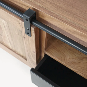 Meuble TV 120 cm en bois et métal-Osaka - Product Image 4