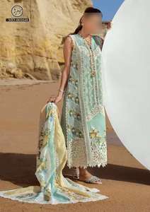 Meilleur costume Salwar Kameez en mousseline de soie personnalisé pour femmes, robe de soirée entièrement personnalisée pour femmes, fabriqué et fourni par les meilleurs - Product Image 6