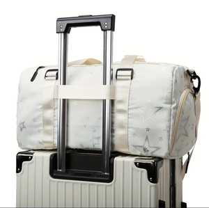 Bolso de hombro de entrenamiento de gran capacidad, bolso de lona de poliéster con impresión de posicionamiento, bolsos de cuero de estilo neutro - Product Image 6