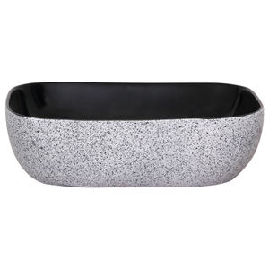 Ensemble de toilettes monobloc de qualité supérieure, toilettes en céramique modernes à poser sur plan de travail avec finition lisse - Product Image 2