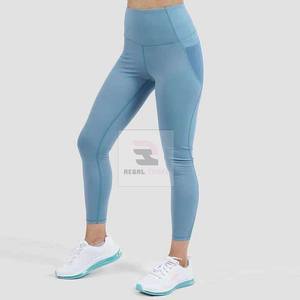 Leggings de gymnastique taille haute extensible de haute qualité pour femmes, pantalons de yoga tricotés confortables - Product Image 3