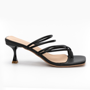 Sandali con Tacco Alto Personalizzati OEM ODM, Design Popolare con Cinturino alla Caviglia Decorato, Ciabatte da Donna con Tacco - Product Image 4