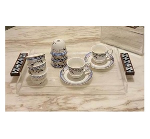 แผ่นรองแก้วไม้ฝังมุกพร้อมที่วาง ขนาด 12.5 ซม. ทรงกลม ทันสมัย หรูหรา สำหรับตกแต่งโต๊ะอาหารและบ้าน - Product Image 3