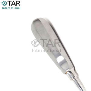 Cirugía dental de grado premium Bernard Spade elevador de punta de raíz curva cóncava 63 instrumentos médicos dentales de acero inoxidable - Product Image 5