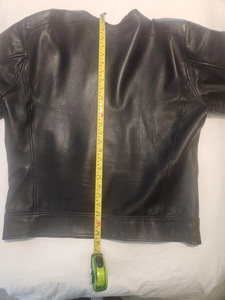 Handmade <b>Genuine</b> Leather Jacket design and Logo Men's hoodie Customized Modern Fit Jacket Solid Refined Fit for men's all sizes - Product Image 3