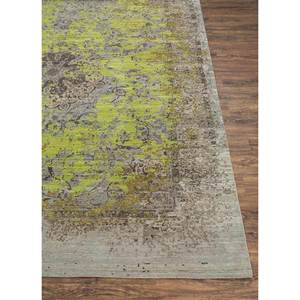 Alfombras de Lana y Seda Anudadas a Mano del Lejano Oriente, Modelo Skrt-814 para Uso Doméstico, Diseño Abstracto Rectangular con Medallón para Sala de Estar, Pasillo o Habitación - Product Image 4