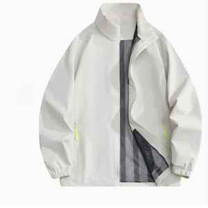 เสื้อโค้ทขนปลาปักเป้าสำหรับผู้ชายเสื้อแจ็คเก็ตสำหรับฤดูหนาวโลโก้ออกแบบได้ตามต้องการ - Product Image 3