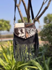 Style occidental véritable cuir de vachette fourrure nouveauté sac à franges Offre Spéciale sac à main sac à bandoulière bohème femmes multi-usages sac à main - Product Image 3