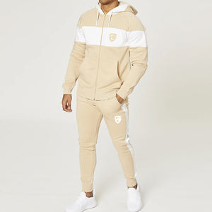 2025 chándal con logotipo personalizado para hombres, conjunto de Jogger de algodón 100% ecológico, nuevo diseño, colección de invierno, venta al por mayor de fábrica - Product Image 1