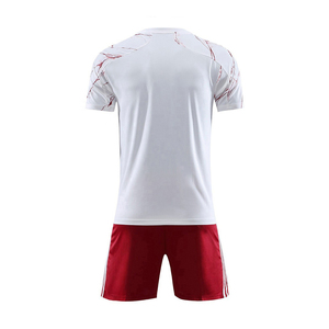 2025 Conjunto de uniforme de fútbol personalizado Estampado de mármol Camiseta de fútbol de secado rápido y pantalones cortos Uniforme de béisbol del equipo de sublimación al por mayor - Product Image 2
