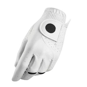 Fabricant de gants de golf personnalisés avec logo brodé OEM Gants de golf météo de qualité supérieure pour hommes en cuir de mouton - Product Image 5