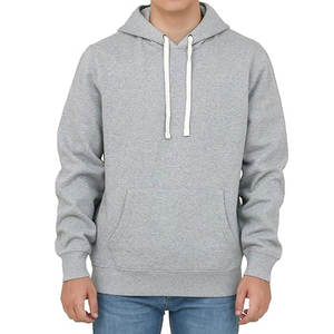 Marque du prochain niveau vêtements 9301-unisexe pull à capuche uni avec poches à capuche à manches longues printemps automne sweats à capuche pour hommes - Product Image 5