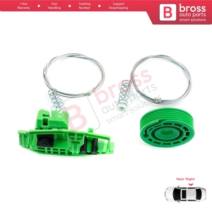 BWR979 Nuevo Kit de Reparación de Elevalunas Trasero Derecho 1 E87 2003-2012 Hatchback de 5 Puertas 51357138468 Bross Auto Parts Hecho en Turquía - Product Image 6