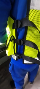 Chaleco de Seguridad Vial Personalizado, Ropa de Seguridad Reflectante, Chalecos de Seguridad Tácticos Fluorescentes Amarillos con Múltiples Bolsillos - Product Image 6