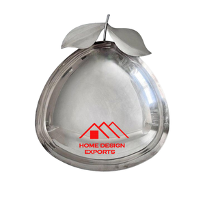 Plato de Hojas de Aluminio Chapado en Oro con Diseño de Piña, para Bodas y Fiestas, Decorativo, Pedido Mínimo - Product Image 6