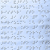 Papier Braille A4 de Haute Qualité, 100 Pages, pour Écriture et Impression Accessibles, Matériaux en Pâte Non Couchée et Couchée pour Utilisateurs Aveugles