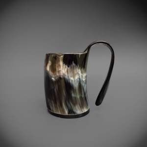 Jarra de Cerveza Vikinga Hecha a Mano con Diseño de Incrustaciones de Ágata, Utensilios de Cocina, Artículos de Hotel, Fiestas de Boda - Product Image 6