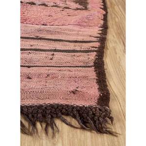 Tapis en laine noués à la main Nuray, motif géométrique rose et violet, pour la décoration de la maison, du salon, 9x12, grand tapis de couloir - Pae-4605 - Product Image 4
